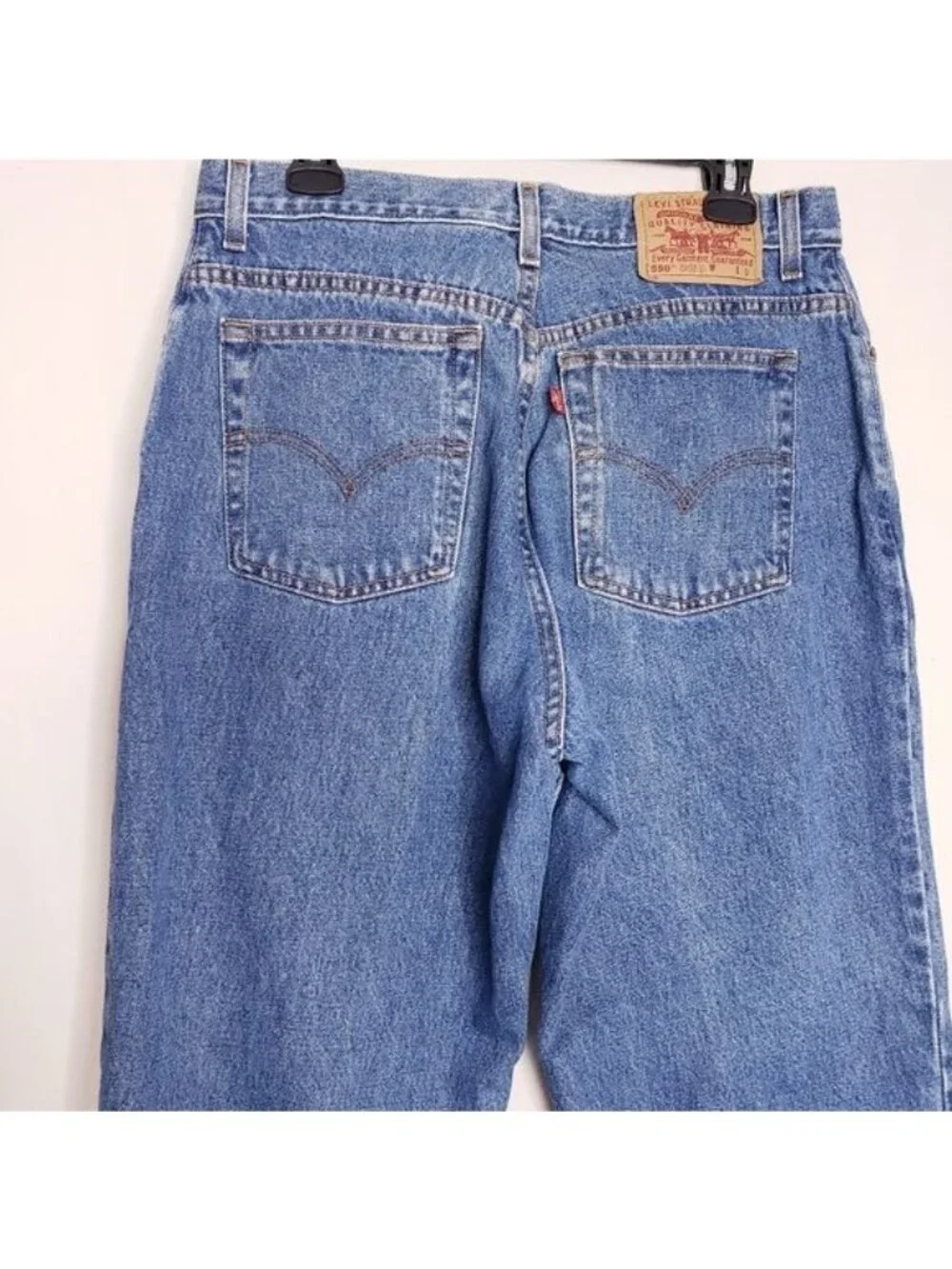 Levi's Vintage 550 Relaxed Fit Tapered Leg High Rise Waist Jeans Women's Size 14